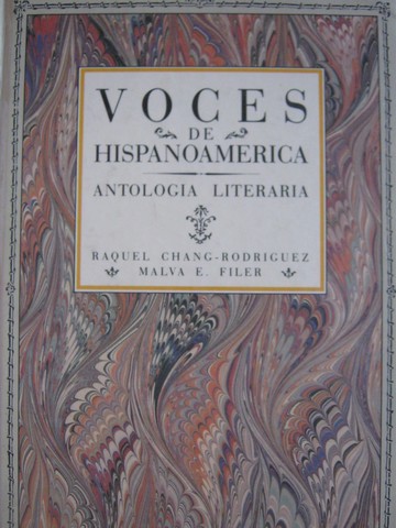 (image for) Voces de Hispanoamerica Antologia Literaria (H)