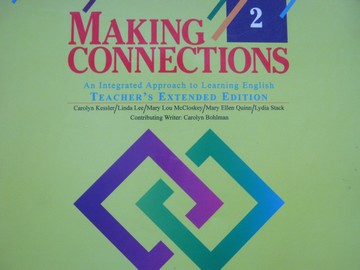 (image for) Making Connections 2 TEE (TE)(P) by Kessler, Lee, McCloskey,