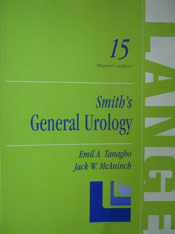 (image for) Smith's General Urology 15th Edition (P) by Tanagho & McAninch