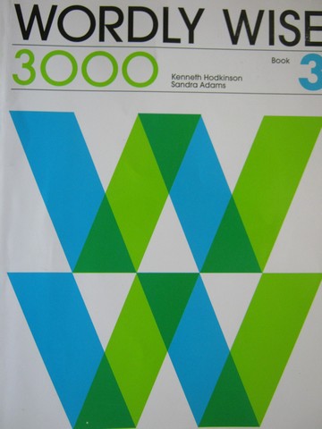 (image for) Wordly Wise 3000 Book 3 (P) by Hodkinson & Adams
