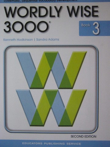 (image for) Wordly Wise 3000 Book 3 2nd Edition (P) by Hodkinson & Adams