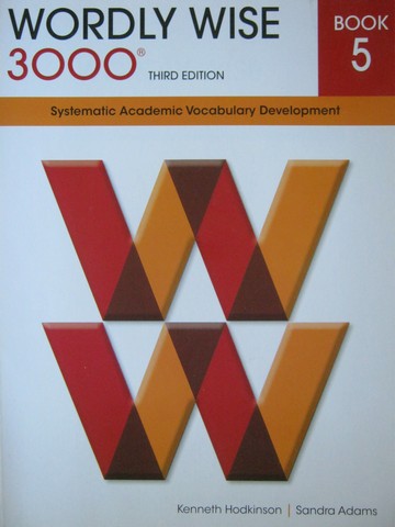 (image for) Wordly Wise 3000 Book 5 3rd Edition (P) by Hodkinson & Adams
