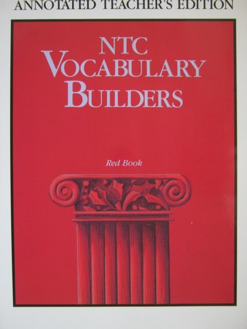 (image for) NTC Vocabulary Builders Red Book ATE (TE)(P) by Peter Fisher