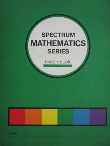 (image for) Spectrum Mathematics Green Book (P) by France & Clarke