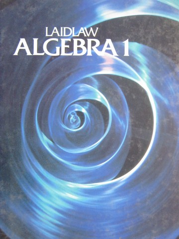 (image for) Laidlaw Algebra 1 (H) by Travers, Dalton, & Layton