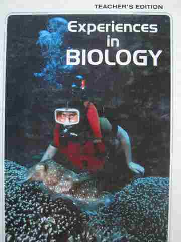 Experiences in Biology TE (TE)(H) by Bauer, Magnoli, Alvarez, (image for) Experiences in Biology TE (TE)(H) by Bauer, Magnoli, Alvarez,