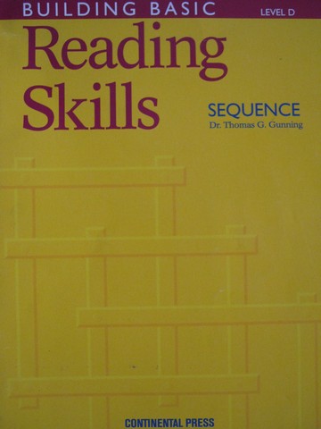 (image for) Building Basic Reading Skills Level D Sequence (P) by Gunning