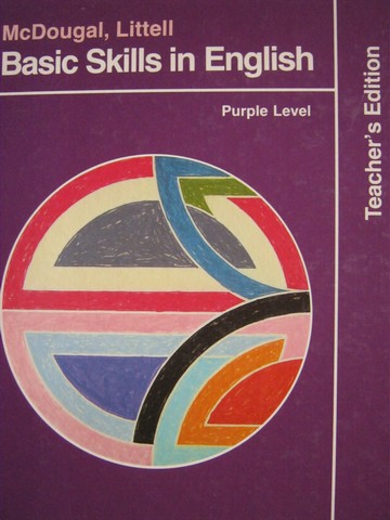 (image for) Basic Skills in English 12 Purple Level TE (TE)(H) by Littell