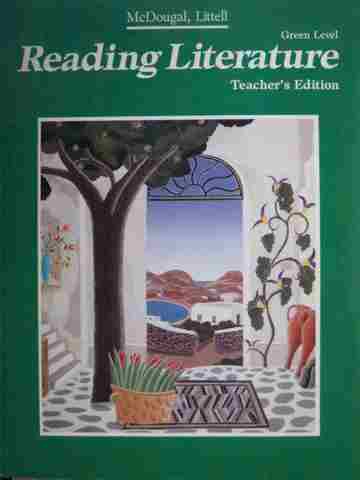 (image for) Reading Literature 8 Green Level TE (TE)(Spiral) by Chaparro,