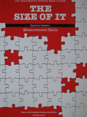 (image for) Size of It Measurement Skills BLM (P) by Katzman & McClees