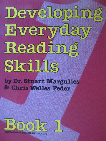 (image for) Developing Everyday Reading Skills Book 1 (P) by Margulies,