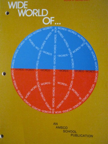 (image for) Wide World of Words (P) by Joan D Berbrich