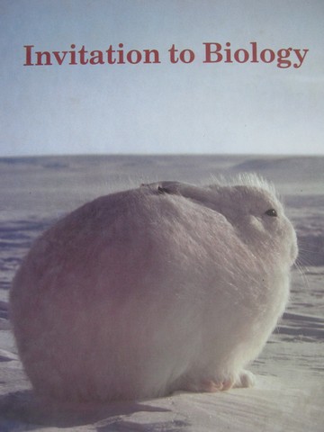 (image for) Invitation to Biology 4th Edition (H) by Curtis & Barnes