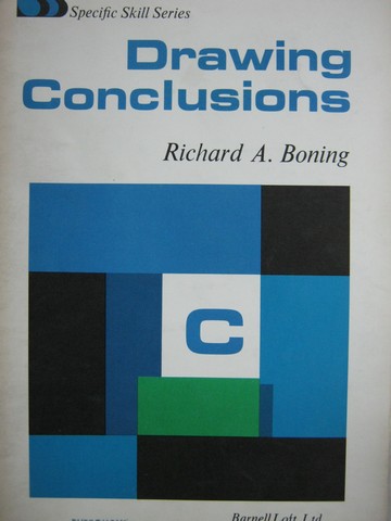 (image for) Specific Skill Series Drawing Conclusions Book C (P) by Boning