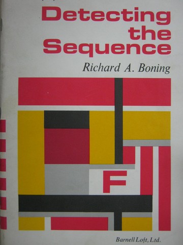 (image for) Specific Skill Series Detecting the Sequence F (P) by Boning