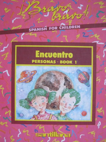 (image for) Bravo bravo! Encuentro Personas Book 1 (H) by Courtier,