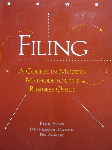 (image for) Filing A Course in Modern Mathods for the Business 4e (P)