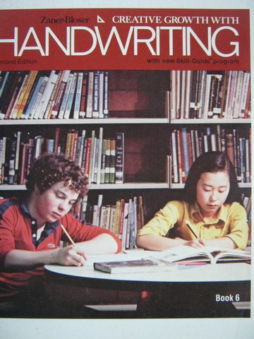 Creative Growth with Handwriting 2nd Edition Book 6 (P) by Barbe
