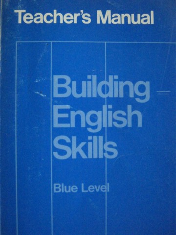 (image for) Building English Skills Blue Level TM (TE)(P) by Gibson & Meyer