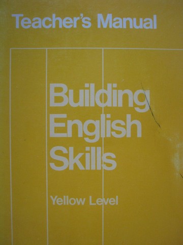 (image for) Building English Skills Yellow Level TM (TE)(P) by Gibson,