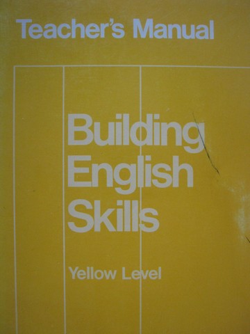 (image for) Building English Skills Yellow Level TM (TE)(P) by Gibson,