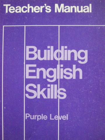 (image for) Building English Skills Purple Level TM (TE)(H) by Gibson,