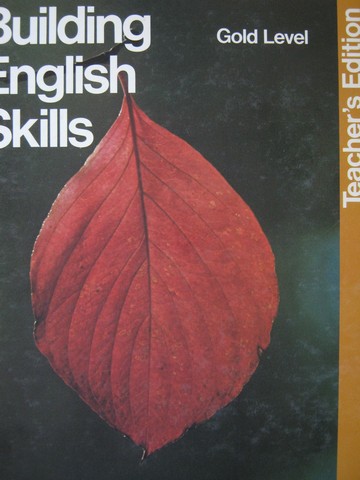 (image for) Building English Skills 6 Gold Level TE (TE)(H) by Bell,