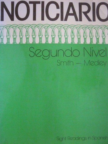 (image for) Noticiario Segundo Nivel (P) by Flint Smith & Frank Medley, Jr.