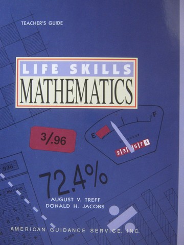 (image for) AGS Life Skills Mathematics TG (TE)(P) by Treff & Jacobs