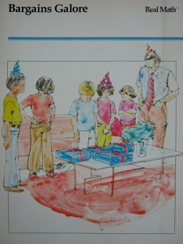 (image for) Real Math 3 Thinking Story Book Bargains Galore (P) by Willoughby, etc.
