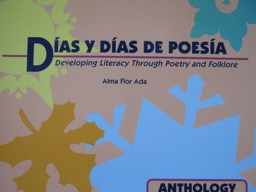 (image for) Dias y Dias de Poesia Anthology (Spiral) by Alma Flor Ada