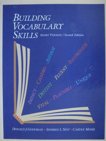 (image for) Building Vocabulary Skills Short Version 2nd Edition (P)