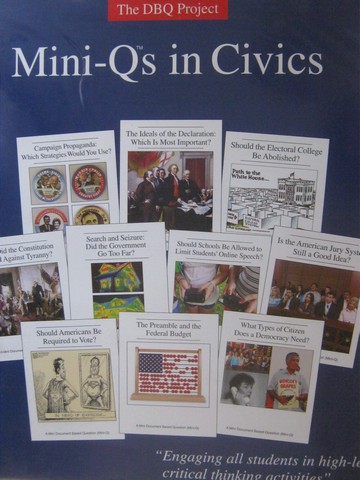 DBQ Project Mini-Qs in Civics (Binder) by Singleton, Chavkin, (image for) DBQ Project Mini-Qs in Civics (Binder) by Singleton, Chavkin,