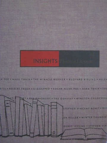 (image for) Insights Themes in Literature (H) by Carlsen, Tovatt, Alm,