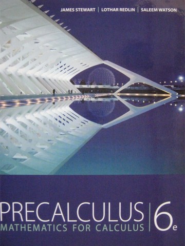 (image for) Precalculus Mathematics for Calculus 6th Edition (H) by Stewart,