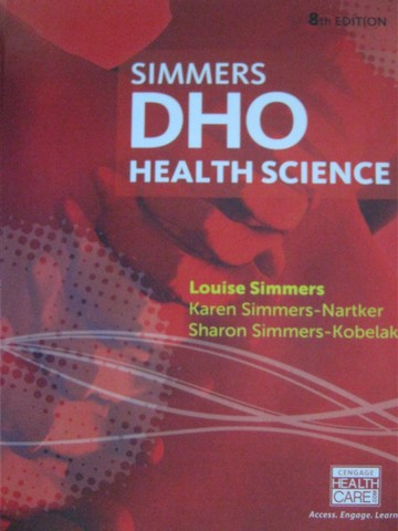 (image for) Simmers DHO Health Science 8th Edition (H) by Simmers, Simmers-Nartker,