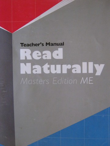 (image for) Read Naturally ME Teacher's Manual (TE)(P)
