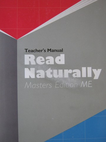 (image for) Read Naturally ME Teacher's Manual (TE)(P)
