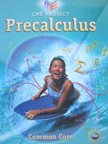 (image for) CME Project Precalculus Common Core (H) by Cuoco, Benson,
