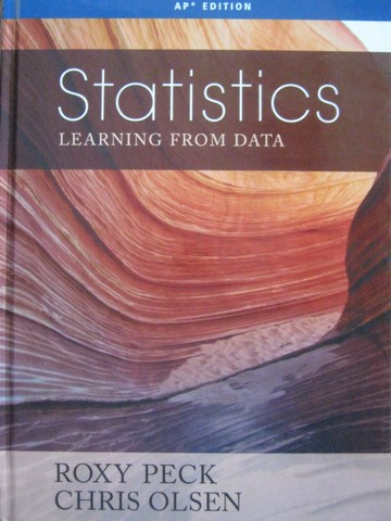 (image for) Statistics Learning from Data AP Edition (H) by Peck & Olsen