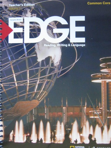 (image for) Edge Common Core Fundamentals TE Volume 1 (TE)(Spiral) by Moore, Short, Smith, & Tatum