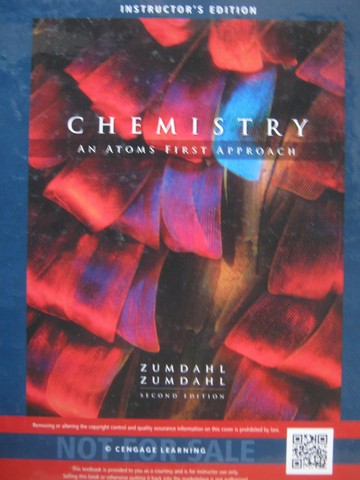 (image for) Chemistry An Atoms First Approach 2nd Edition IE (TE)(H)