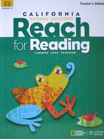 (image for) Reach for Reading K TE Units 1-2 (CA)(TE)(Spiral) by Frey,