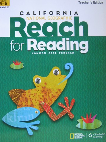 (image for) Reach for Reading K TE Units 5-6 (CA)(TE)(Spiral) by Frey,