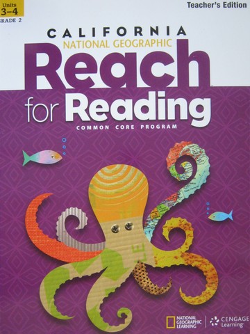 (image for) Reach for Reading 2 TE Units 3-4 (CA)(TE)(Spiral) by Frey,