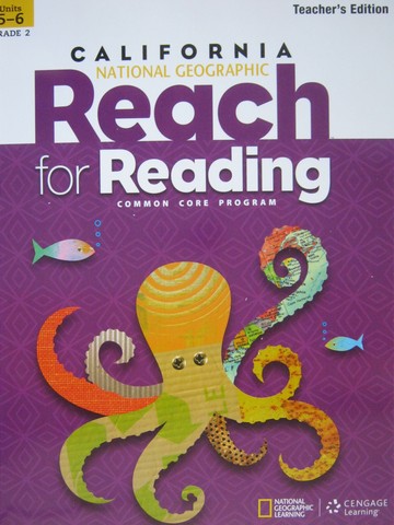 (image for) Reach for Reading 2 TE Units 5-6 (CA)(TE)(Spiral) by Frey,