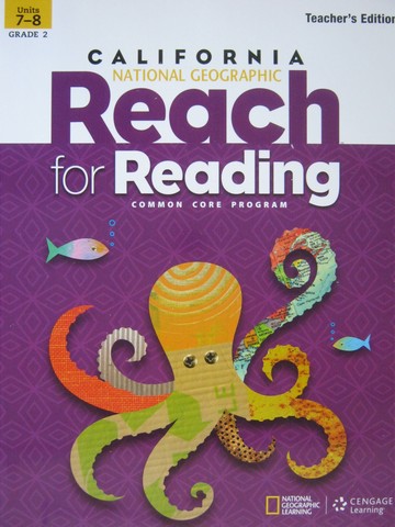(image for) Reach for Reading 2 TE Units 7-8 (CA)(TE)(Spiral) by Frey,