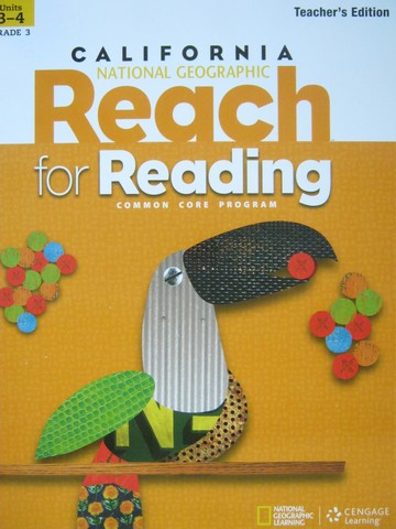 (image for) Reach for Reading 3 TE Units 3-4 (CA)(TE)(Spiral) by Frey,