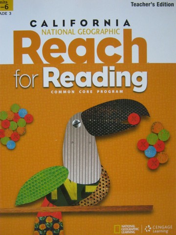 (image for) Reach for Reading 3 TE Units 5-6 (CA)(TE)(Spiral) by Frey,