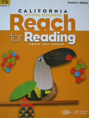 (image for) Reach for Reading 3 TE Units 7-8 (CA)(TE)(Spiral) by Frey,